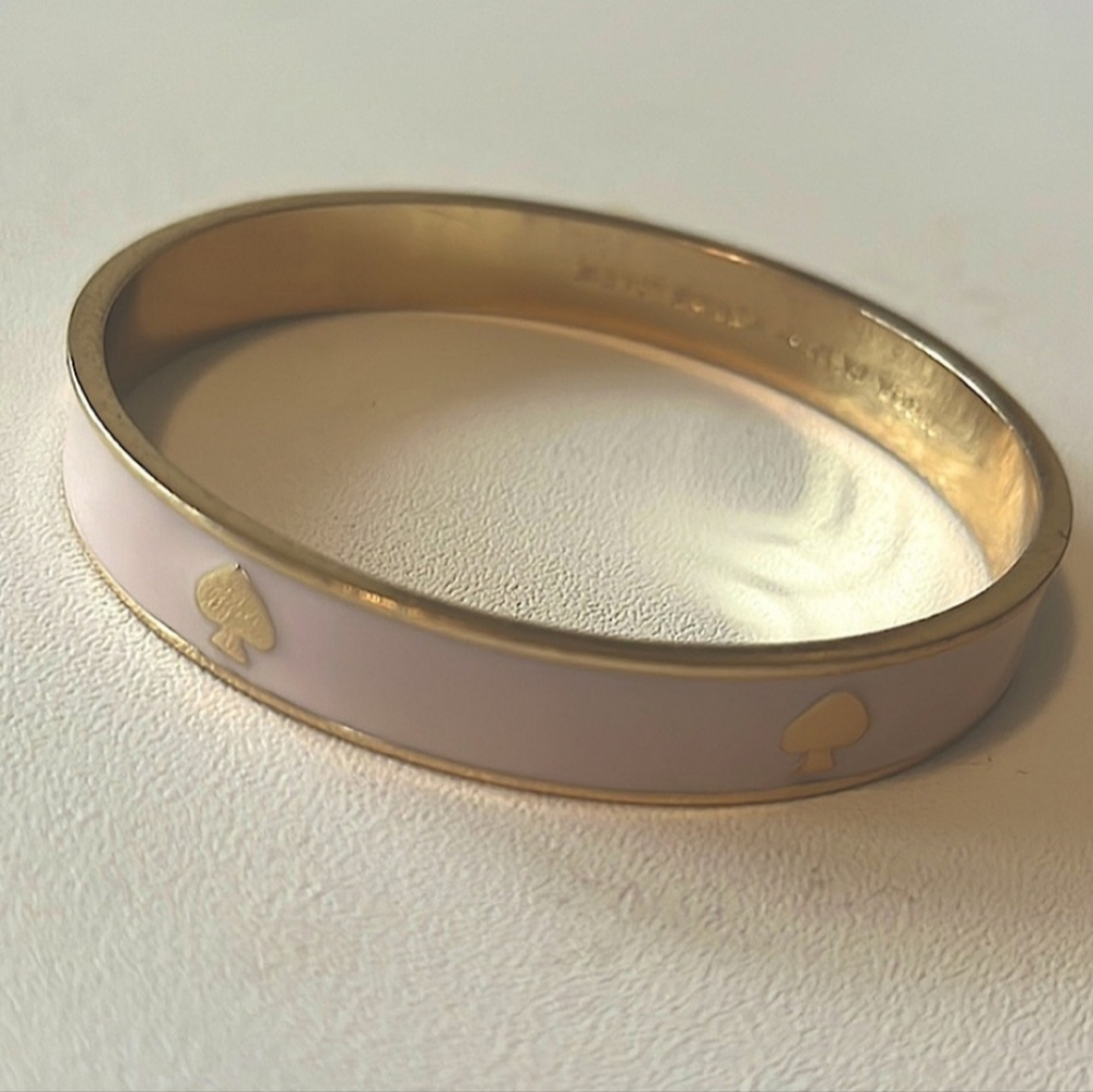 Kate Spade Pink And Gold Bracelet